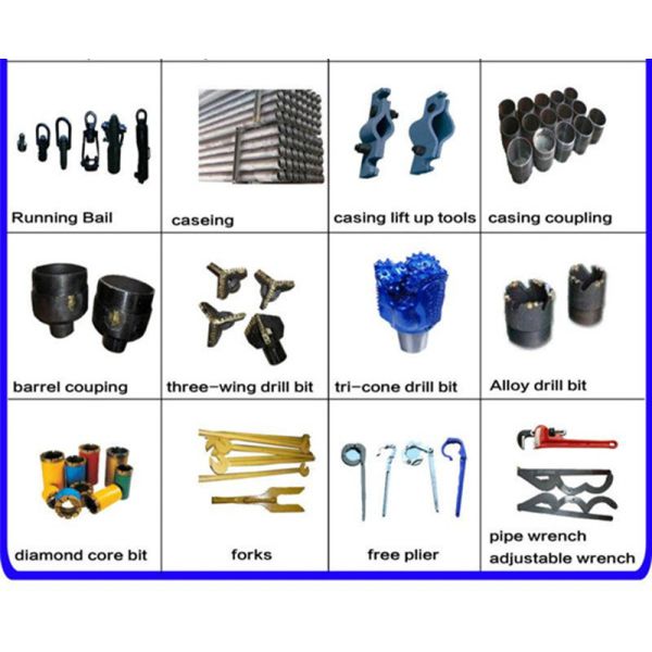 350m Deep Crawler Mounted Drill Rig Multifunctional Dth Borehole