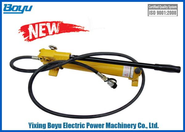 Buy Reservoir Capacity 900cc Manual Pump Transmission Line Stringing Tools 9.2kg at wholesale prices