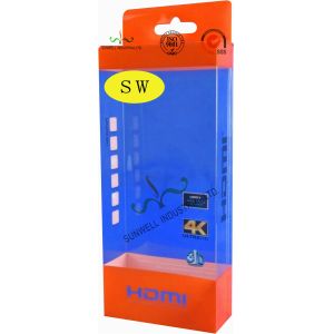 Quality Offset Printing PVC Plastic Packaging Boxes , Rectangular Plastic Boxes for sale