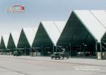 Outdoor Aluminum Curved Roof TFS Tent For Military And Hangar , Aluminum