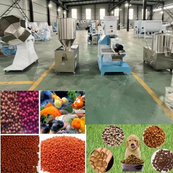 Buy Pet Food Processing Machines Dog Food Machine Floating Fish Feed Production Line Quality Animal Feed Processing Machine at wholesale prices