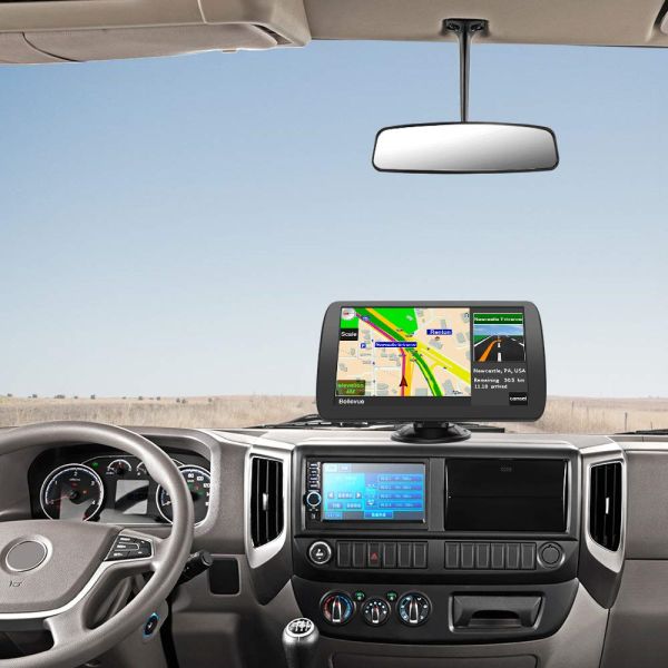 9 Inch Capacitive Touchscreen FCC RoHS Vehicle GPS Navigation System