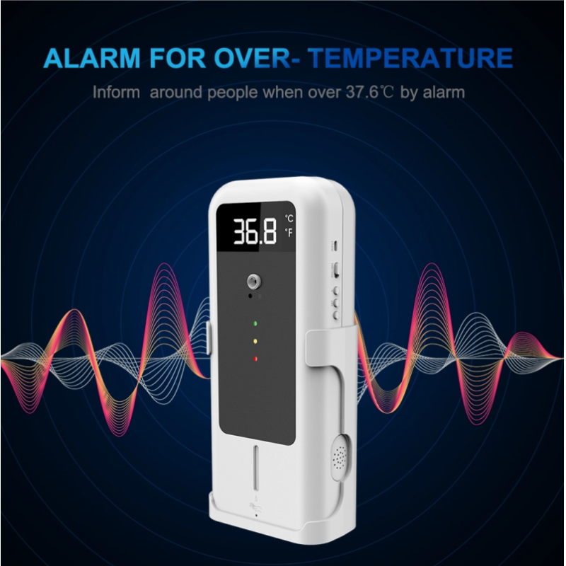 300ML 4AA Batteries 3W Automatic Temperature Scanner
