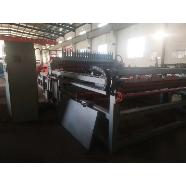 Width 3000mm Automatic Reinforced Wire Mesh Welding Machine For 5--12mm Rebar
