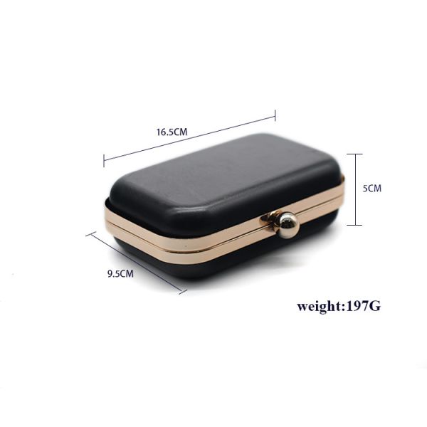 Nice Bead Lock Rectangle Shape Box Clutch Frame Wholesale