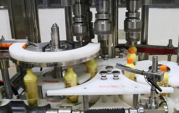 Buy Module Structure Touch Screen Plastic Bottle Capping Machine at wholesale prices