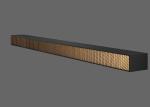 Lower UGR Suspended Dimming LUMILEDS LED Linear Light 80lm/W