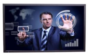 China lcd/led FHD touch screen smart monitor interactive flat panel all in one pc & TVfor office on sale