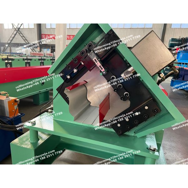 Steel / Aluminum / Copper Gutter Machine For Rainwater Gutter Profiles