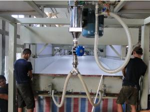 PLC Polystyrene Foam Making Machine , Siemens Foam Plate Making Machine