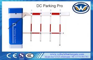Quality DC 24V Working Voltage Automatic Boom Barrier Two Fence Arm Residential Gate for sale