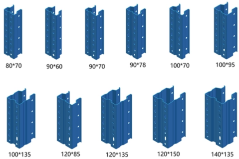 Heavy Duty Upright Roll Forming Machine For Warehouse Shelf