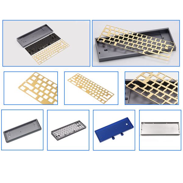 3D Printing Ra1.6 Custom Machining Service Gaming Keyboard Case