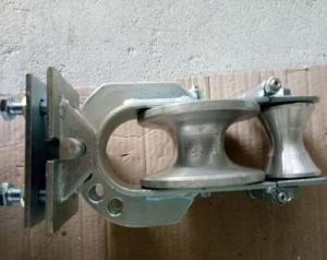 China Aluminum Sheave Cable Pulling Pulley SHCS-2  20KN Three Purpose Stringing Block on sale