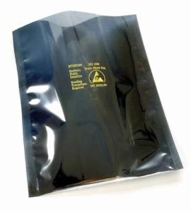 Customized Open Top Antistatic Safe Barrier Packing ESD Shielding Bags For Cleanroom