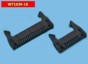 China Wt1030-1b 2.54mm 10 Pin Header Connector Bend Foot Ejector Header on sale