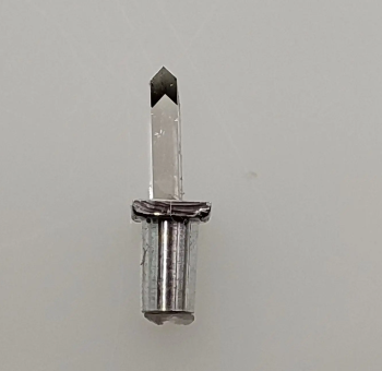 Diamant for record cutting with base Record cutting stylus