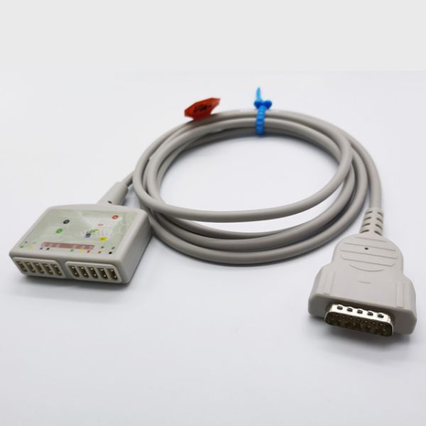 Reusable TPU EKG Trunk Cable For GE Marquette