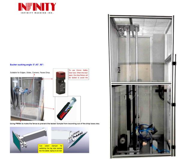 Buy Cellphone Drop Tester Telephone Drop Testing Smartphone Mobile Phone Reliability Drop Testing at wholesale prices