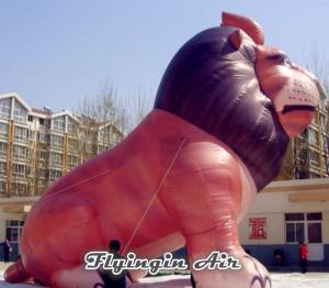 Customized Inflatable Cartoon Model, Customized Inflatable Sitting Lion