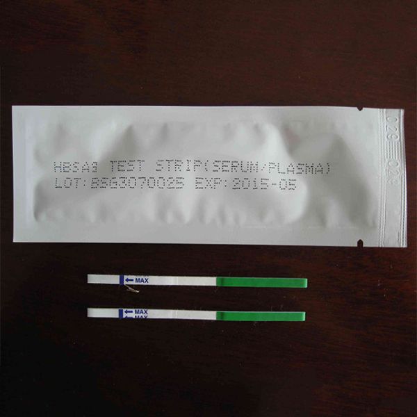 Hepatitis B Surface One Step Rapid Test Antigen Infections Hbsag Test Strip In Whole Blood