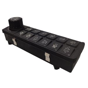 Excavator throttle knob operation CAN bus Keypad