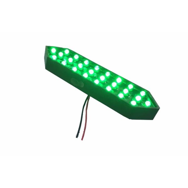 15 inch 7 segment led display outdoor green color module