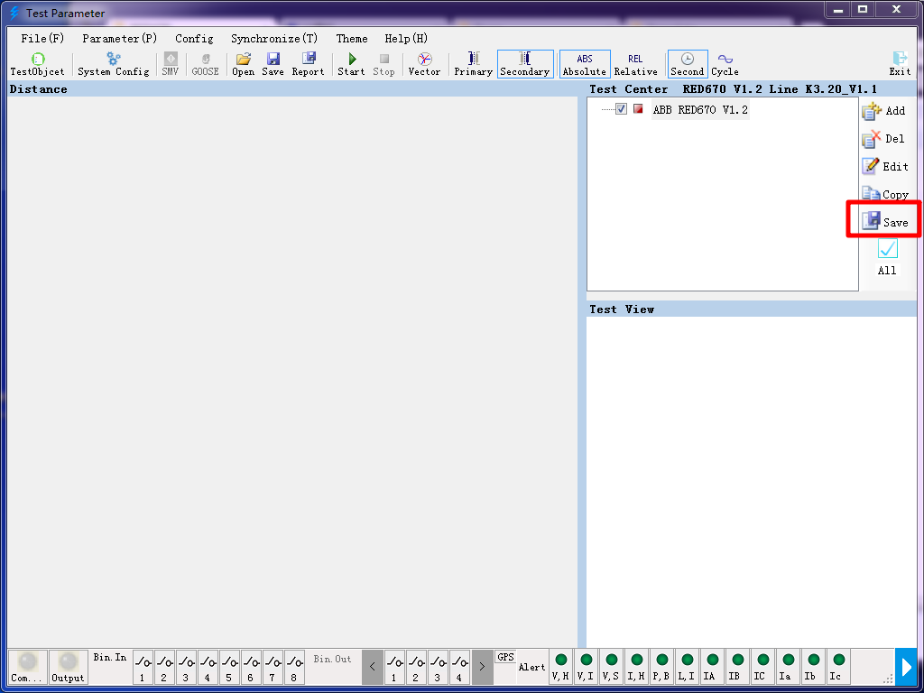 Variable Battery Simulator Protection Relay Testing With Online Vector Display