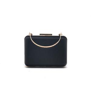 Quality Big Block Clasp Square Clamshell Clutch Frame Attached Handle for sale