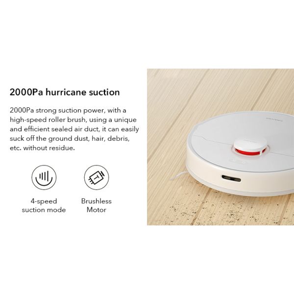 TROUVER Finder Robot Vacuum Cleaner For Home Automatic Sweeping Dust Sterilize TROUVER Portable Vacuum Cleaner