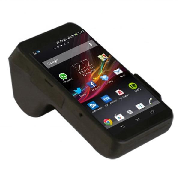 Buy 2.4G/5G WiFi Handheld Android POS Terminal with Dual SIM Cards and Free Software at wholesale prices