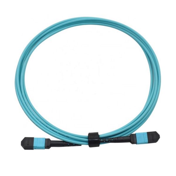 MPO MTP Patch Cord Connector 8 Core 12 Core 24 Core OM3 Fiber Optical