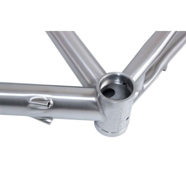 Antirust Titanium Road Bike Frame 130mm Inner Cable Routing Lightweight