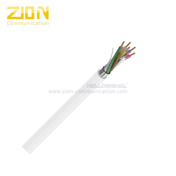 Buy Shielded 0.28mm2 Security Alarm Cable for Installing Surveillance Cameras Use at wholesale prices