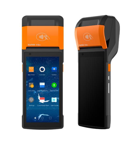 Buy Sunmi V2S 4G NFC Handheld POS Machine Customized With 8.0MP Rear Camera at wholesale prices