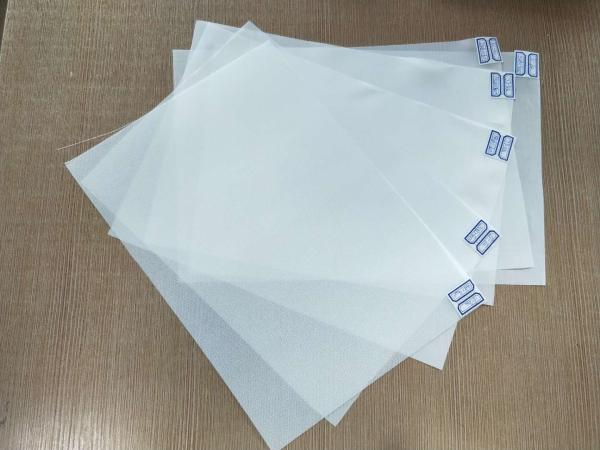 53T-55 Monofilament Polyester Mesh , Silk Screen Printing Mesh Fabric Strong