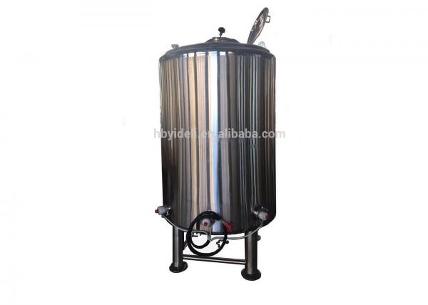 Buy Steam Heating Stainless Fermentation Tank 1000L Capacity With Semi Automatic Control at wholesale prices