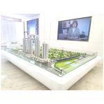 1:150 Building Architecture Models With Retail And Commercial Areas