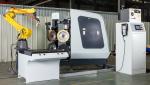 High performance FUNAC Robot Cell Metal Deburring Machine 380V for Faucet /
