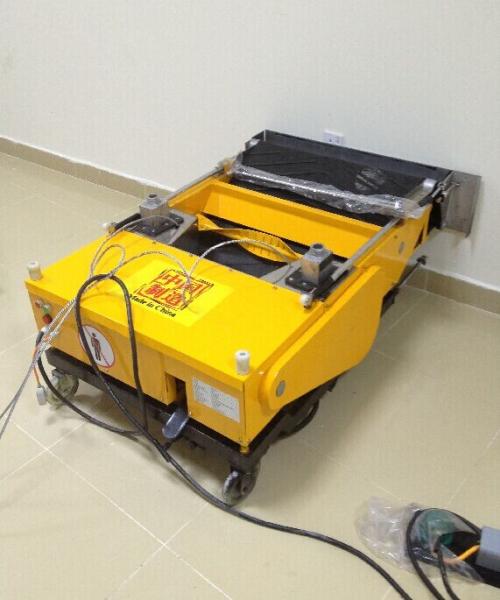 Buy good performance newest type automatic wall plaster rendering machine gold supplier at wholesale prices
