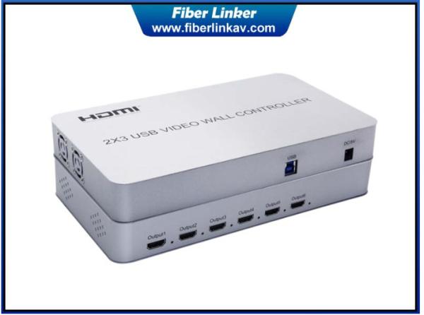 Buy 2X3 Video Wall Controller with USB input at wholesale prices