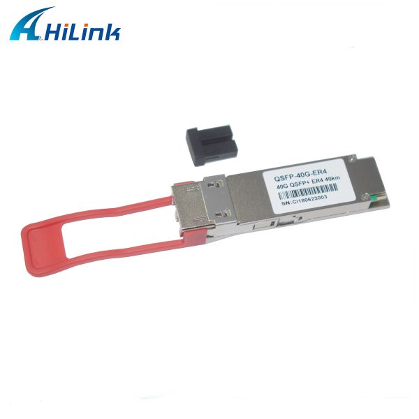 40Gb/s 40km QSFP+ Transceiver Hot Pluggable Duplex LC Connector Single mode