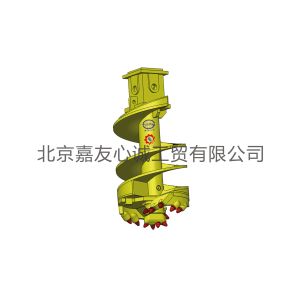 Quality APFDX Double Cut Conical Soil Auger with Rotating Bottom Gate for sale
