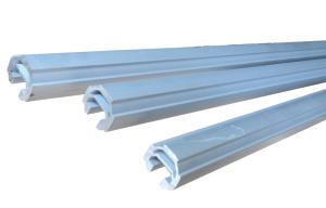 Quality Adjustable Plastic Coated Lean Aluminum Alloy Tube For Connecting Top Plate Caster for sale