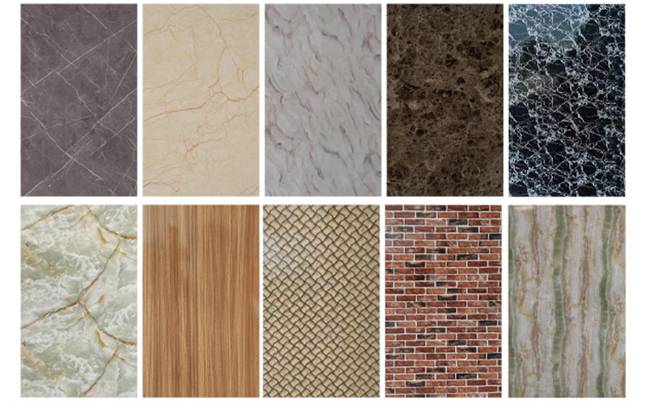 Scratch Resistant UV Protected PVC Marble Sheet Designed for Commercial Residential Wall Cladding and Ceiling Panels