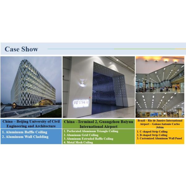 Perforated Metal Ceiling Panel 600 x 600 Square Aluminium Clip in Ceiling Tile