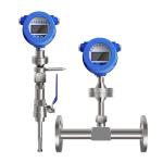Thermal Gas Mass Flow Meter Insertion Type Natural Gas Oxygen Pipeline Type