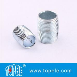 Quality 1/2 to 2 Carbon Steel Electro Galvanized All Thread Conduit Nipple, RMC / IMC Conduit And Fittings for sale