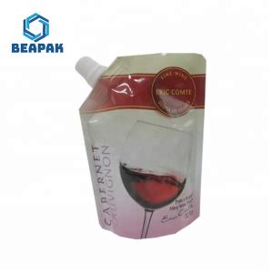 China Laminated Liquid Jelly Drink Juice Custom Spout Pouches on sale