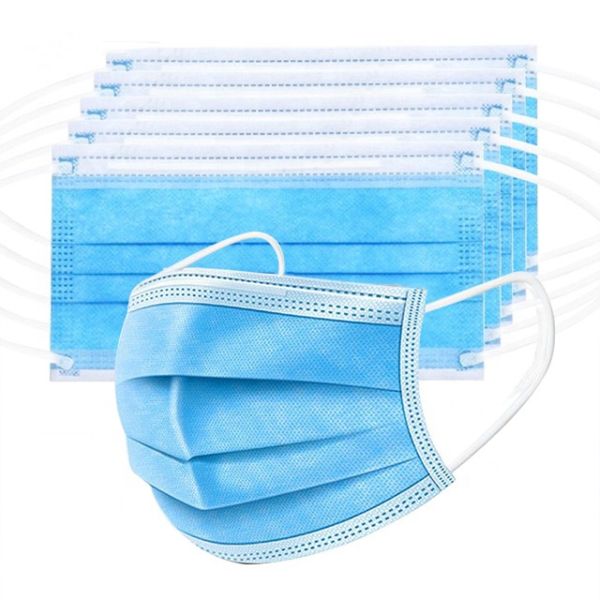Antiviral Single Use Meltblown Disposable Face Mask